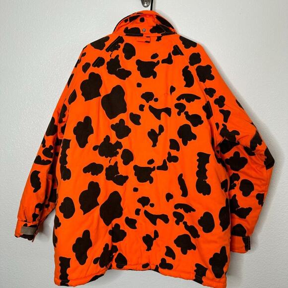 Vintage Cabelas Camo Hunting Insulated Zip Up Jacket Large - Picture 8 of 8